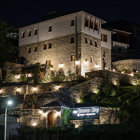 The Stone Sky Hotel Gjirokaster Bagian luar foto