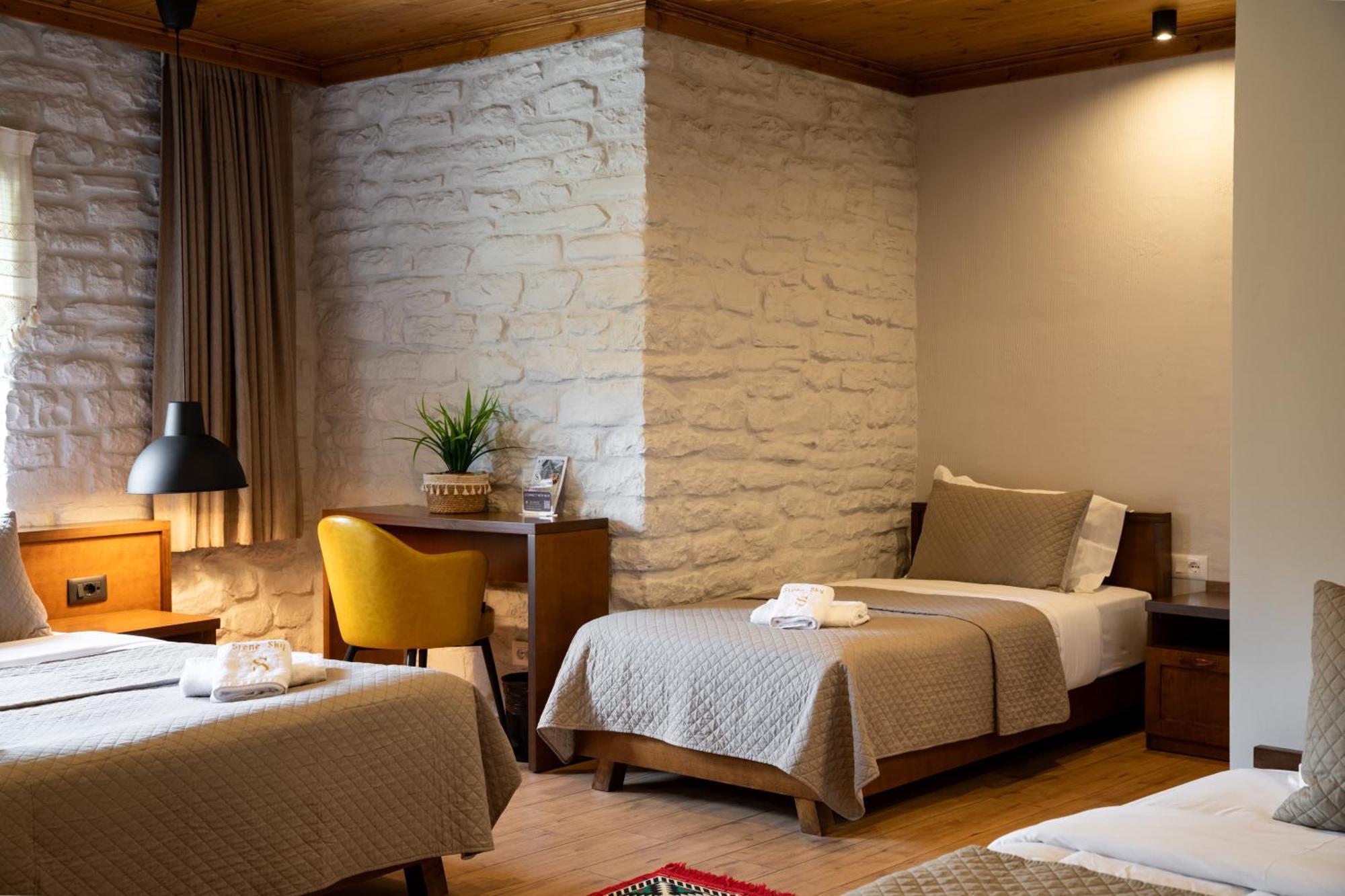 The Stone Sky Hotel Gjirokaster Bagian luar foto